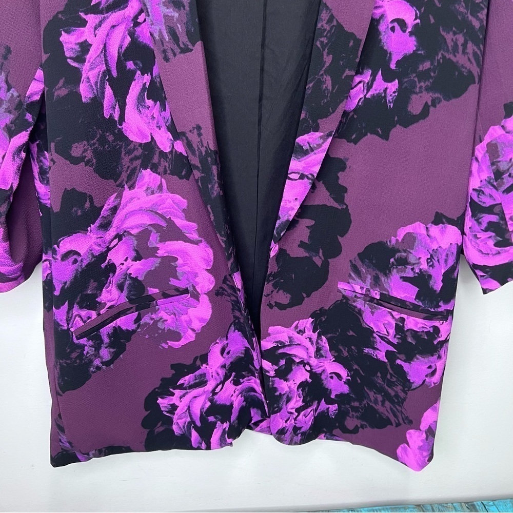 Kaffe Lightweight Floral Blazer Size 36 - Picture 6 of 13